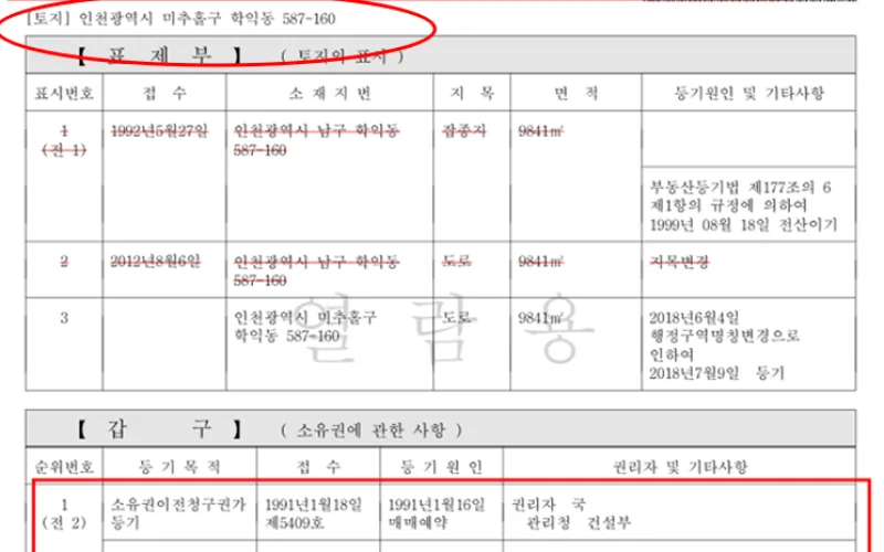 “국가 소유 땅인데 국가는 무엇을 알고 있나”(제7보)