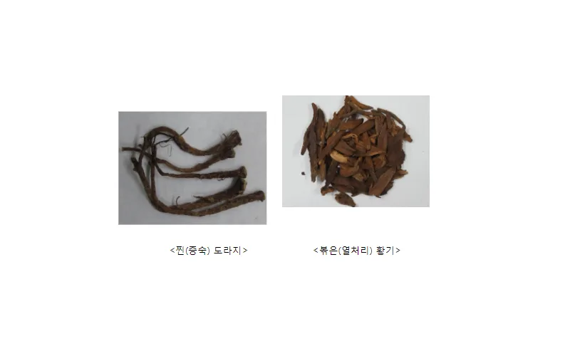 찐 도라지와 볶은 황기, 국제화장품원료집 등재