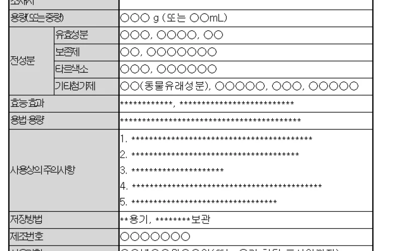 치약.구중청량제 제품 정보 확인이 보다 쉬워집니다