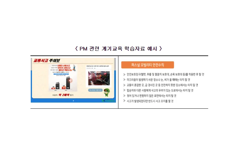 전동킥보드 안전문화 정착 위해 민·관 힘 모은다